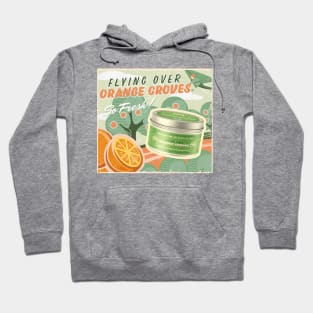 Flying Over Orange Groves by Magic Candle Company Hoodie